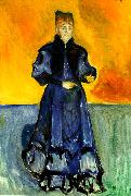 portratt av frub forster-nietzsche Edvard Munch